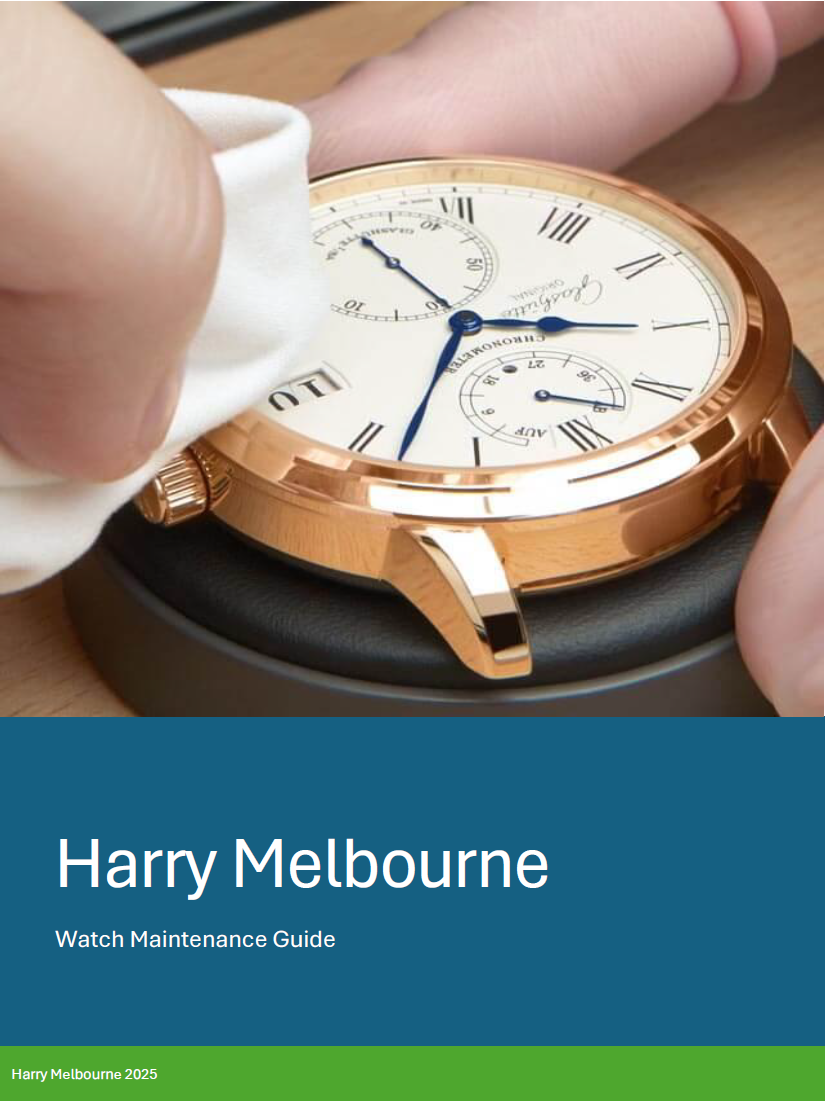 🕰️ Harry Melbourne Guide to Watch Maintenance
