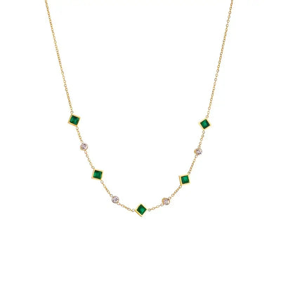 Amelisse Glenwyn Necklace | Gold 18k