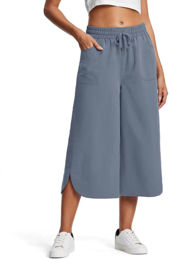 Oasis Wide-Leg Capri