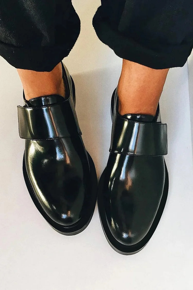 NORTHLINE STUDIO | POLISHED STRAP LOAFERS
