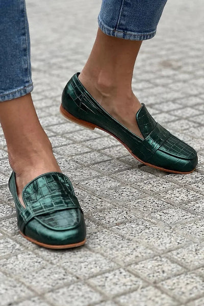 NORTHLINE STUDIO | CROCODILE EFFECT LOAFER