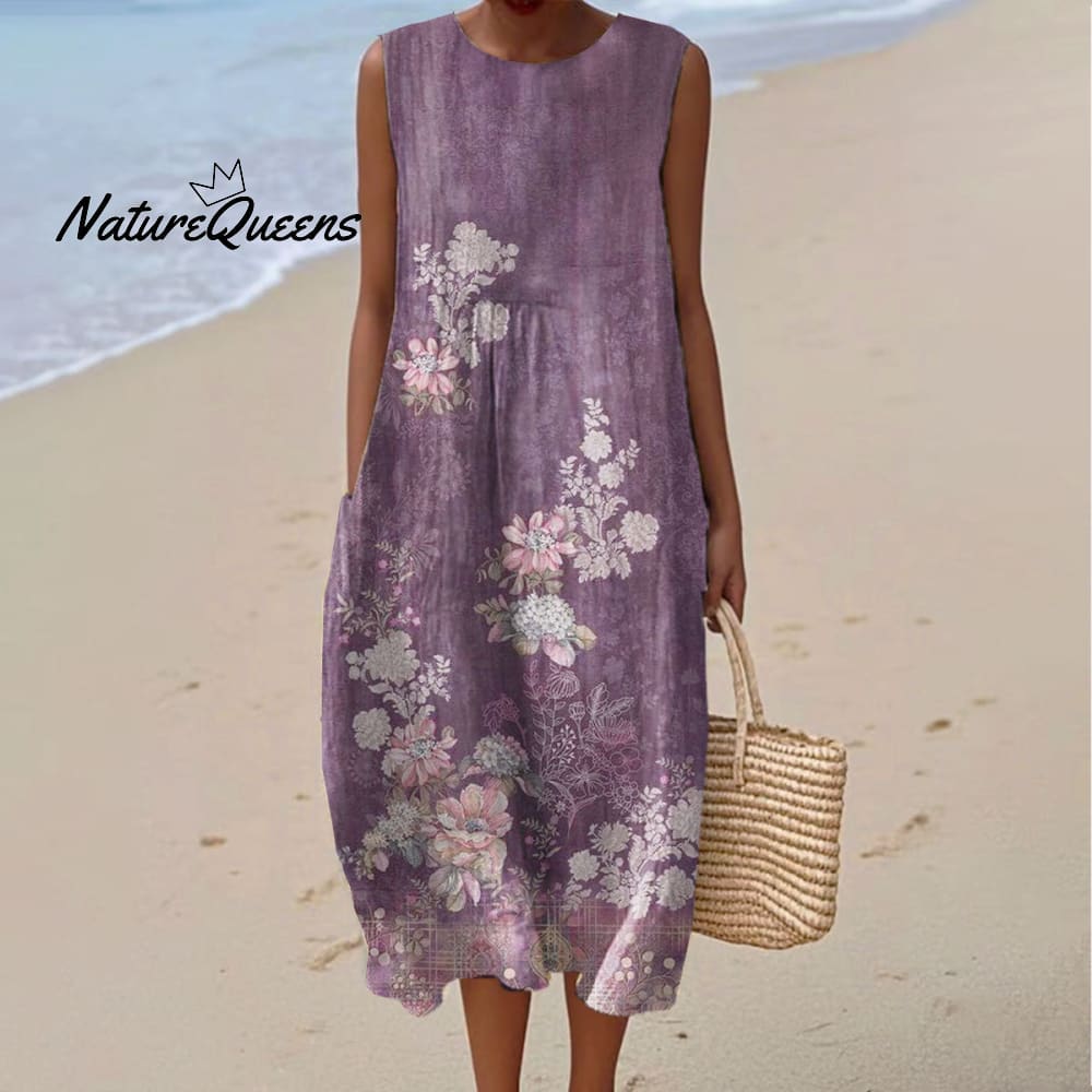 Vera | Lavender Bloom Dress