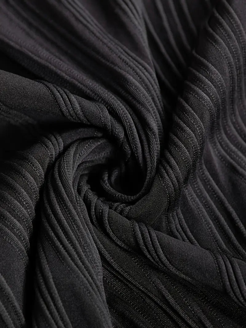 Alena | Striped Midi Dress