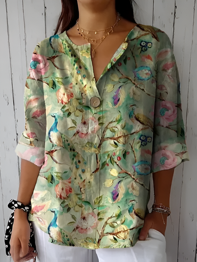 Eva™ | Colorful and Refined Blouse