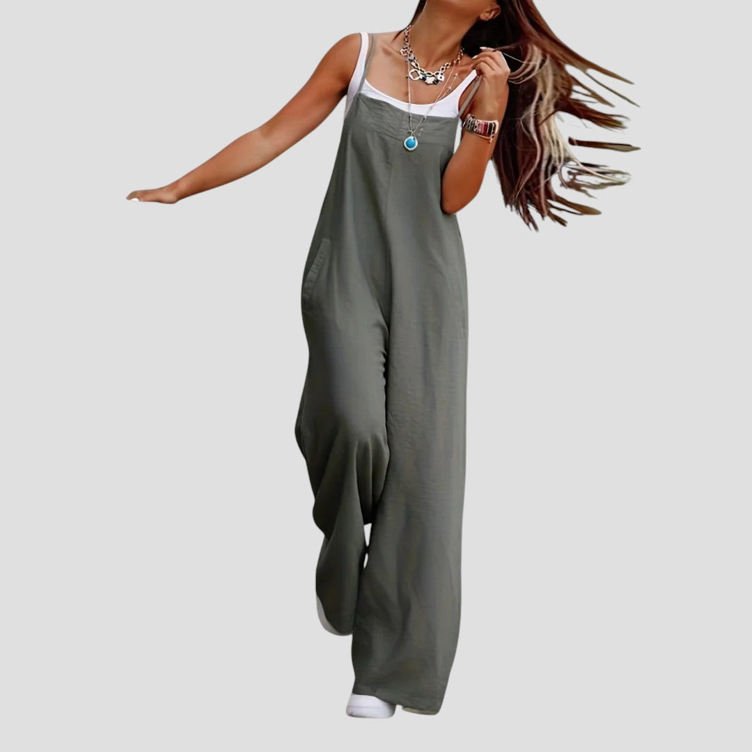 Lawanda™ | Sleeveless Loose Overalls