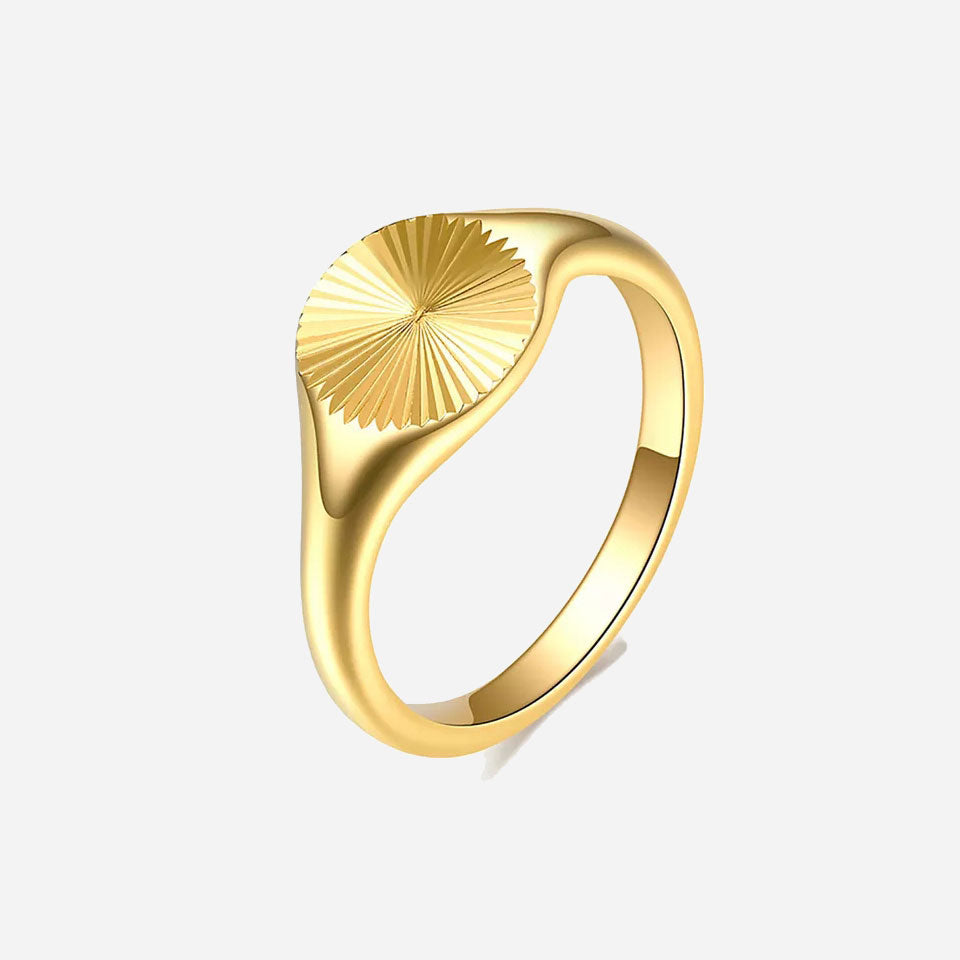 Rizavelle | Sunburst Ring 18K Gold