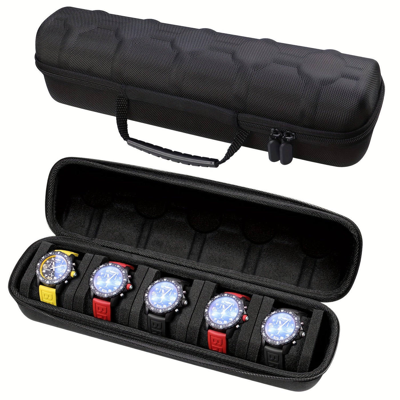 ChronoMax – 5-Unit Storage Organizer with Soft Foam Cushion and Handle