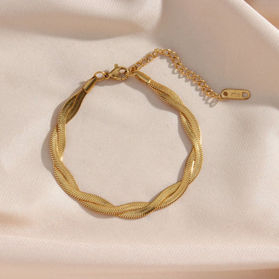 Madiorelle | Twisted Armband 18K Gold