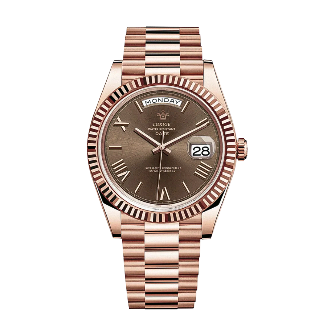 Frederick | Sharp Lines and Classic Day-Date Styling Watch