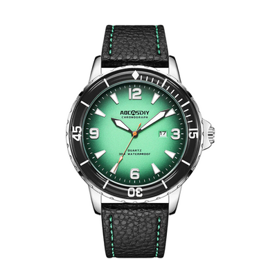 Jeferson | Rugged Men’s Leather Watch