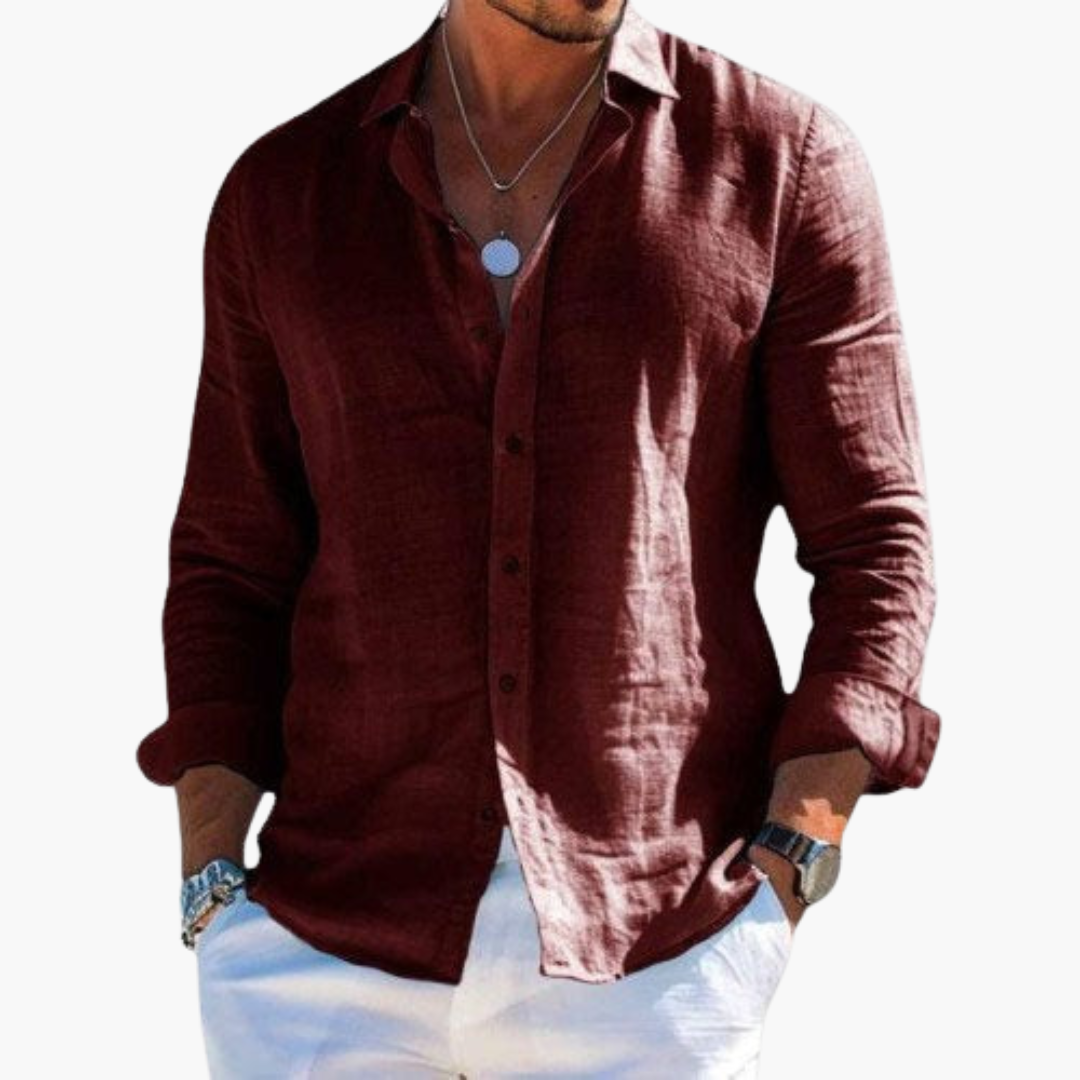 CHARLES | RELAXED LONG SLEEVE SHIRT