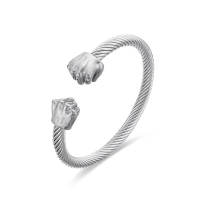 Mercer Steel Rope Cuff Bracelet