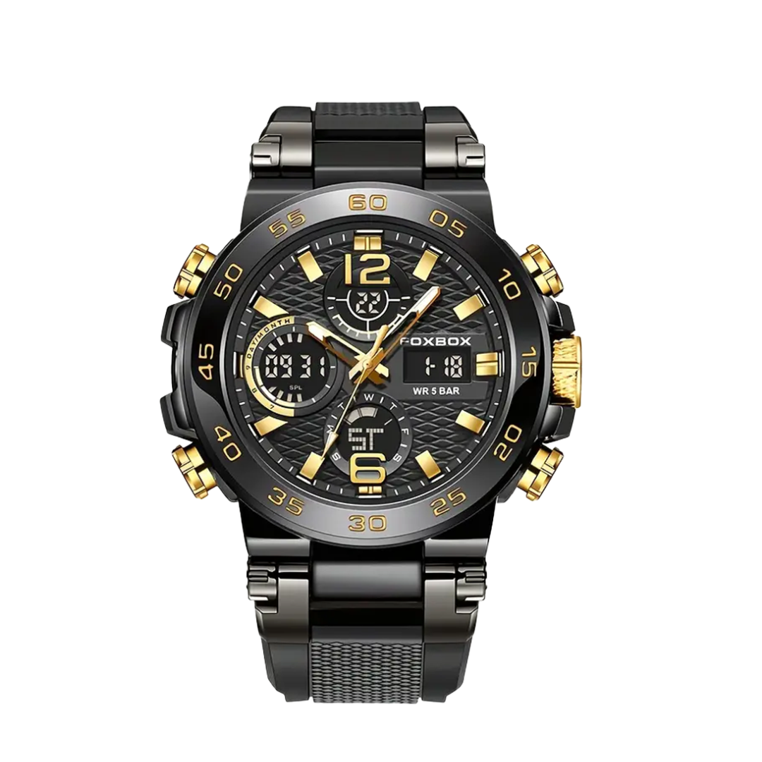 Nate | Men's Dual Display Digital Military Quartzwatch