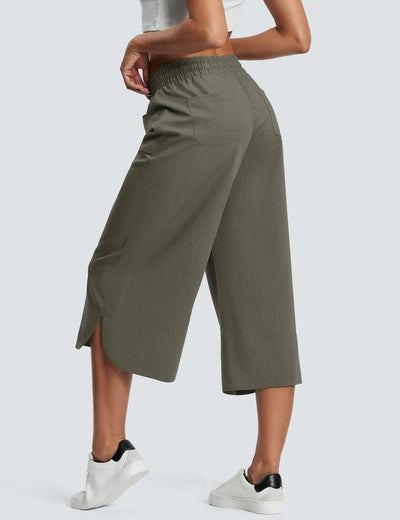 Oasis Wide-Leg Capri