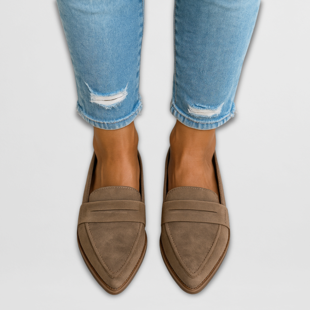Suzy™ | Soft Suede Loafers