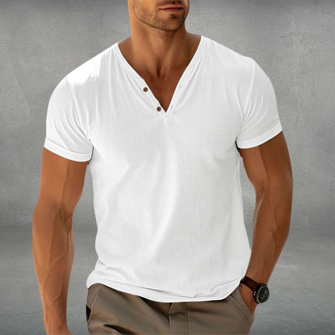 Ethan | Casual V-Neck Tee