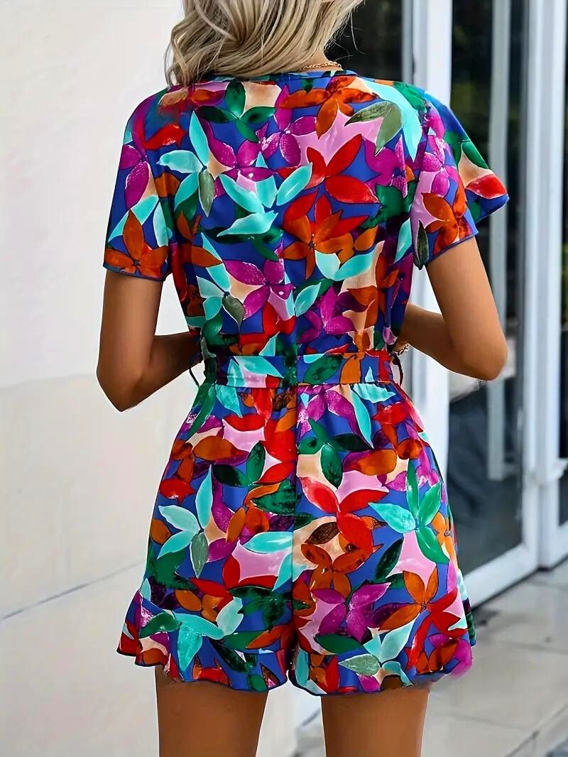 Vibrant Flora Dress