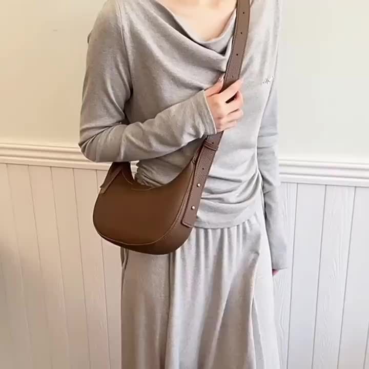 Moonae - Half Moon Crossbody Bag