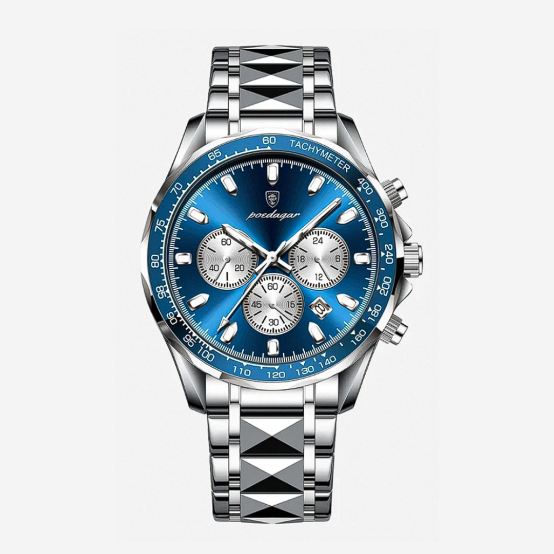 Zane | Sleek Sports Dial Statement Chrono Watch
