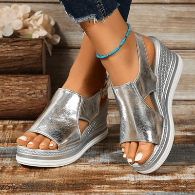 Helen | Elegant Wedge Sandals