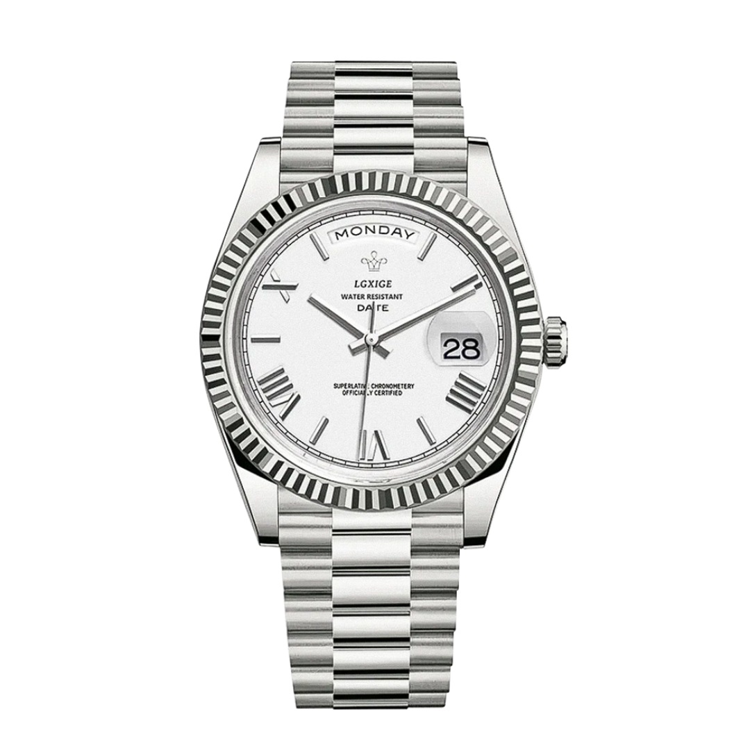 Frederick | Sharp Lines and Classic Day-Date Styling Watch