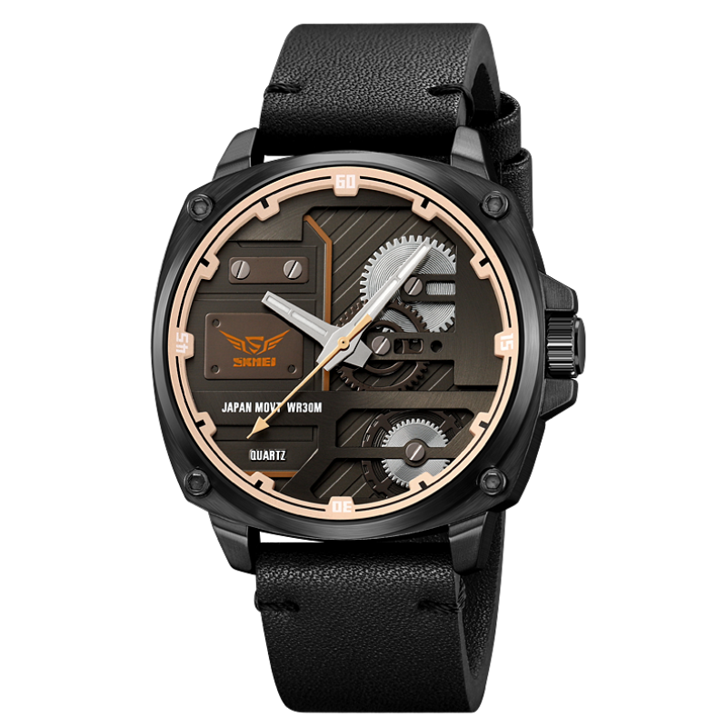 Harry Melbourne® - Quartz Leather Men's Watch