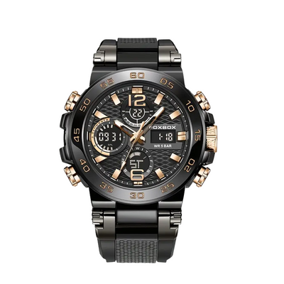 Nate | Men's Dual Display Digital Military Quartzwatch