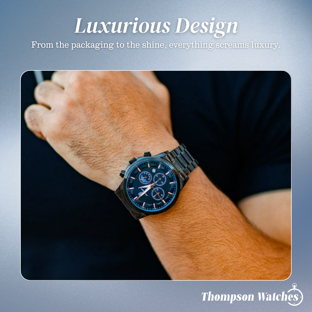 Adrian | Multi-Dial Elegance Classic Watch