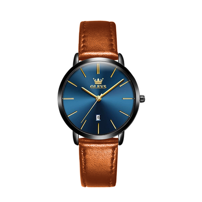 Finn | Cruise Leather Date Watch