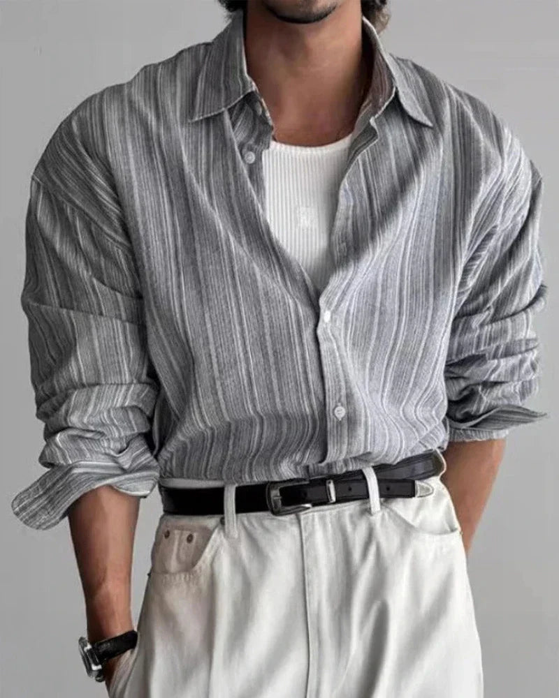 Vittore Striped Cotton Shirt
