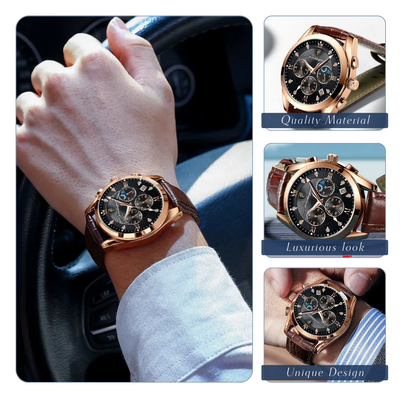 Nolan | Men's fashion Luminous Wristwatch