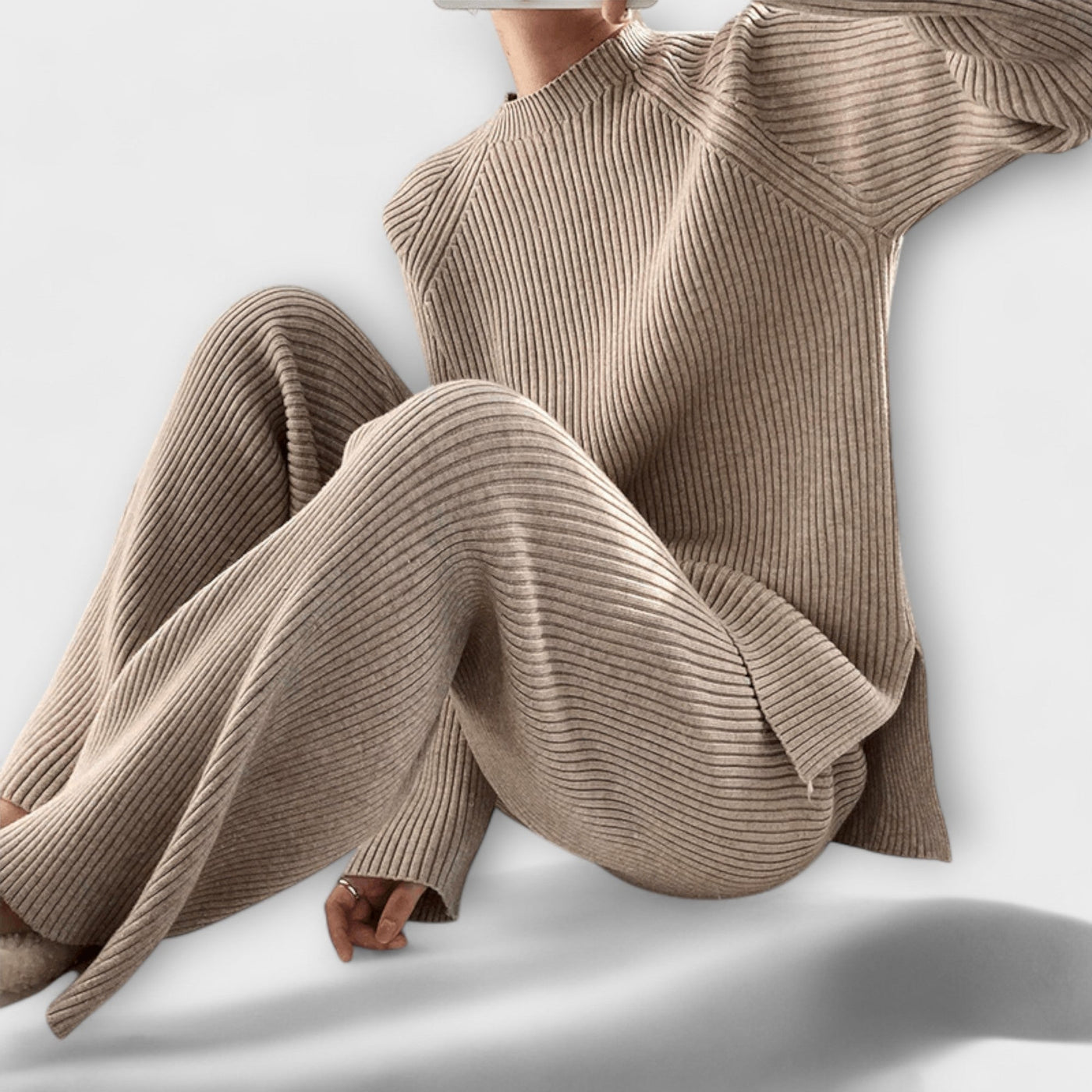 Cozy Ribbed 2-Piece Set