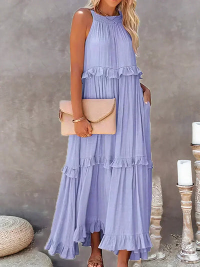 LUCIA | RELAXED TIERED MAXI DRESS