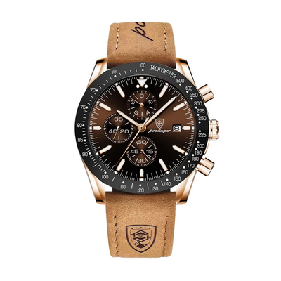 David | Stylish Men’s Chronograph with Versatile Strap Options | 44mm