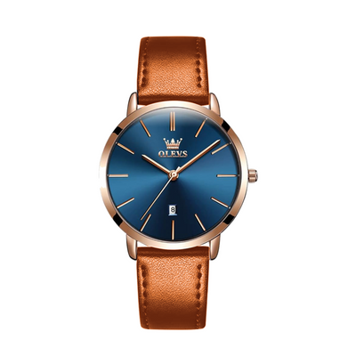 Finn | Cruise Leather Date Watch