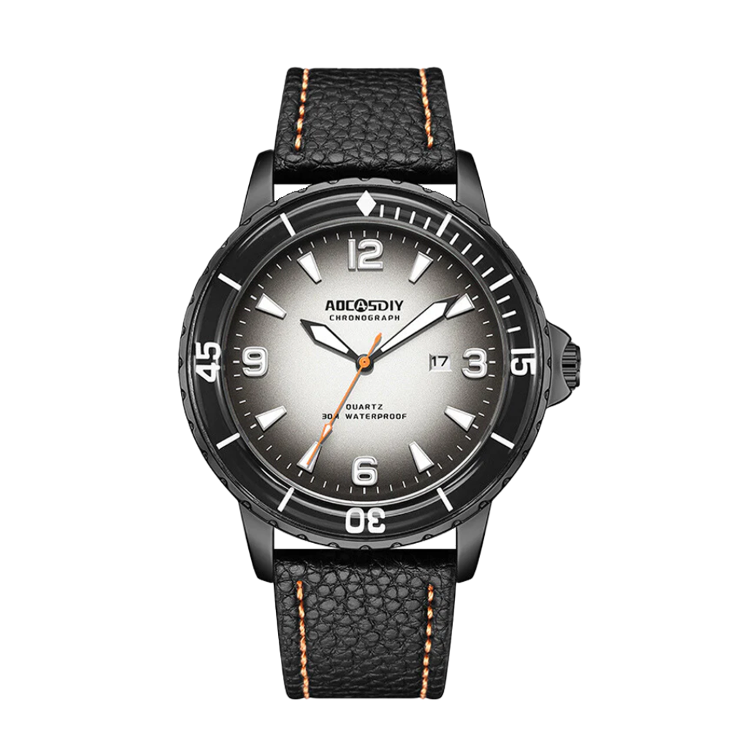 Jeferson | Rugged Men’s Leather Watch