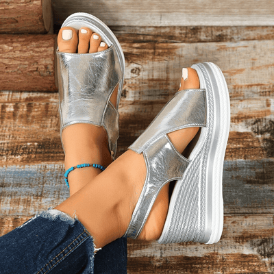Helen | Elegant Wedge Sandals