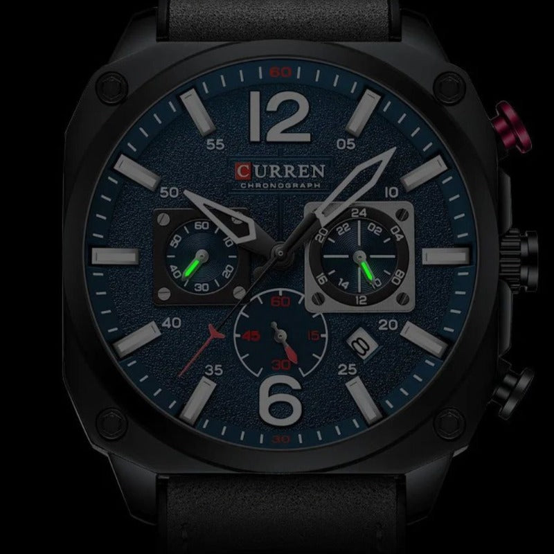 Harry Melbourne® - Excellent Business Leather Quartz Watch