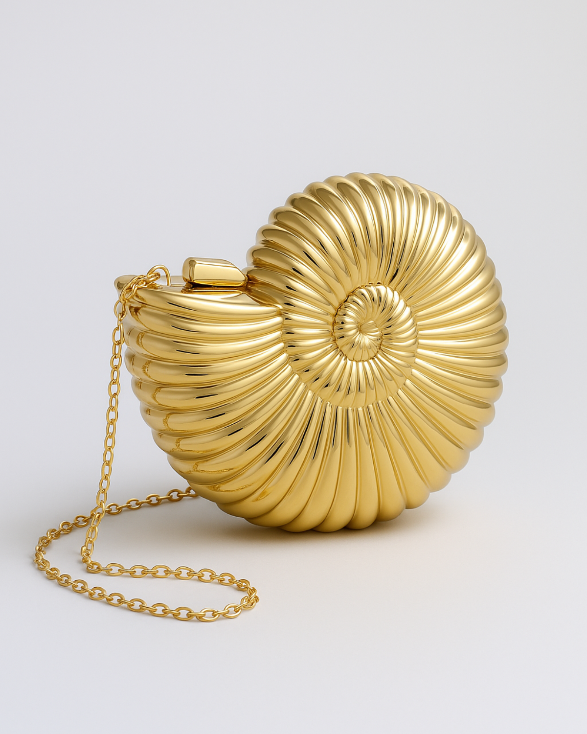 Ariel Gold Clutch