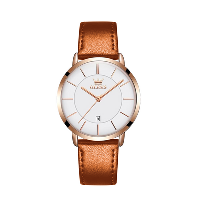 Finn | Cruise Leather Date Watch