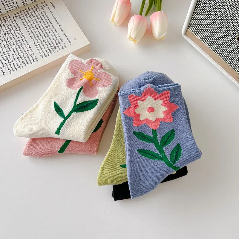 Bloom Floral Sock Set