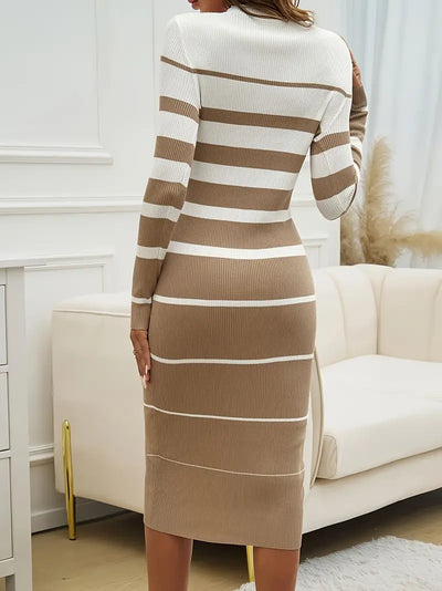 Horizon Stripe Bodycon Dress