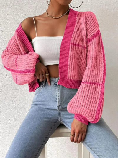 Sofie Cropped Knit Cardigan