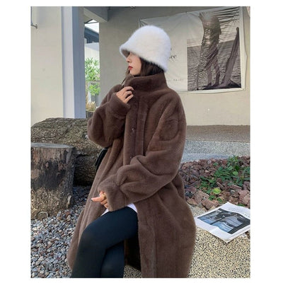 Addison | Women’s Elegant Faux Fur Cold Weather Coat