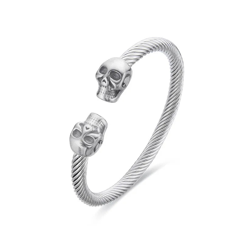 Mercer Steel Rope Cuff Bracelet