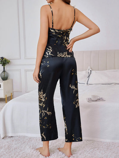 Fleur Satin Lounge Set