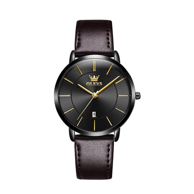 Finn | Cruise Leather Date Watch