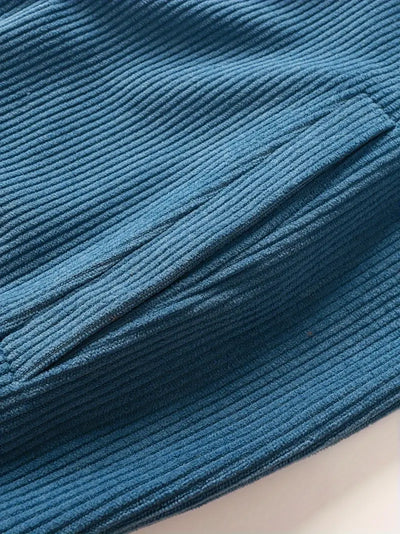 Ashford Corduroy Zip-Front Jacket