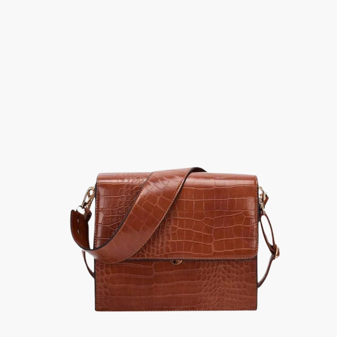 Lucia Vegan Leather Crossbody Bag