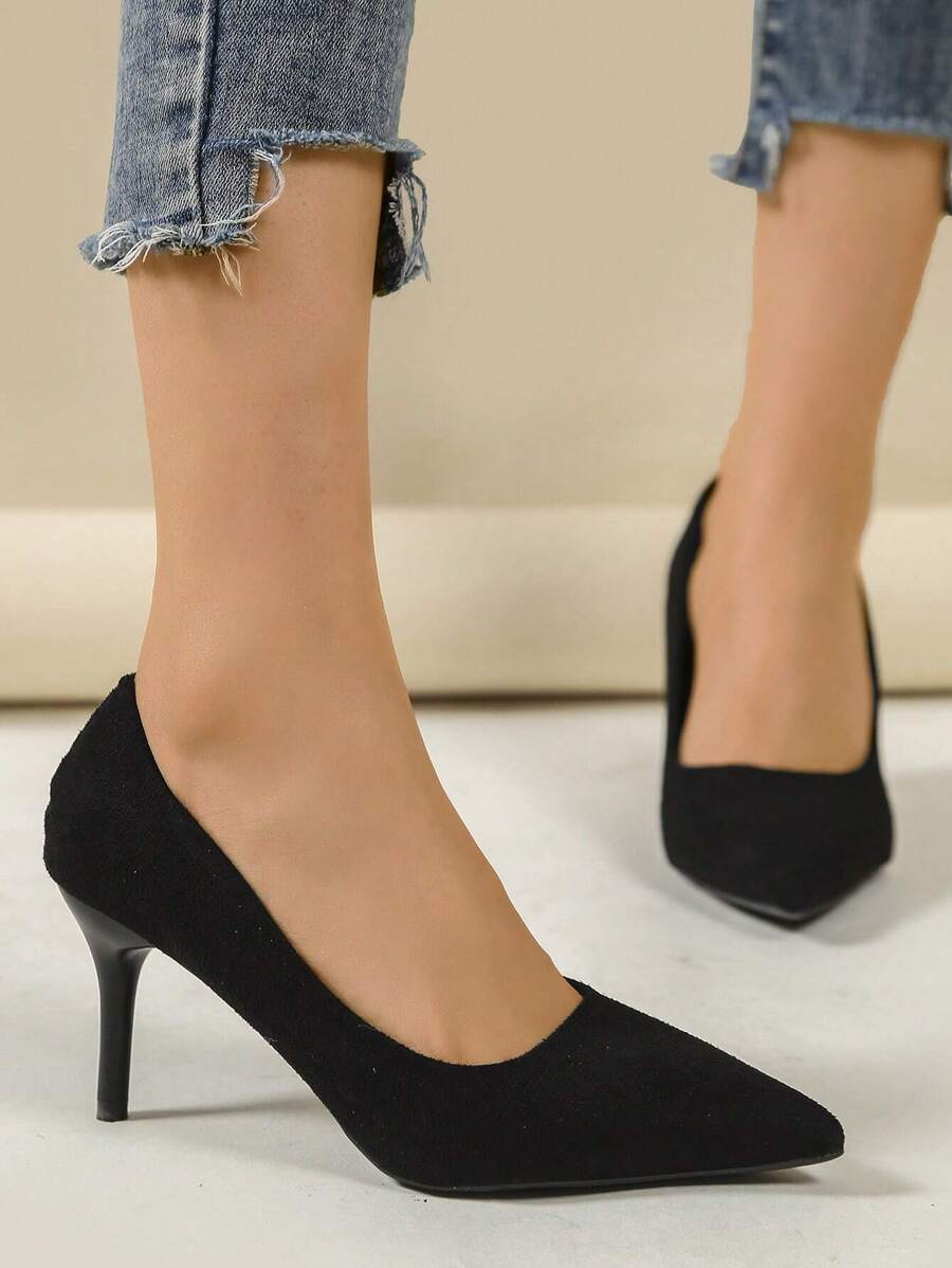 Camila – Two-Tone Buckle Slingbacks